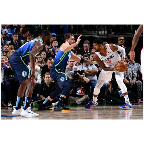 狼天影 保罗乔治海报墙贴画纸扣篮卧室学生宿舍寝室可来图定制 03 40*