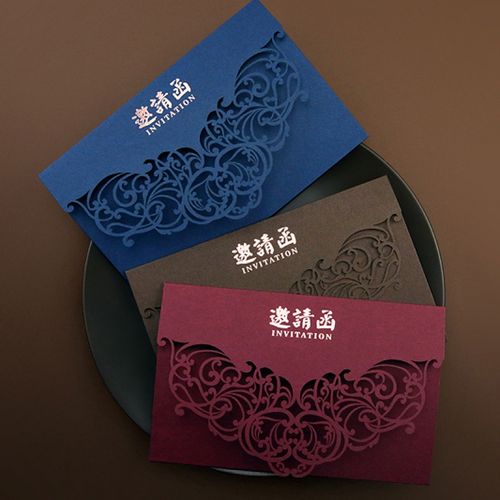 商务邀请函 金榜题名邀请函 谢师宴请柬 升学宴毕业邀请函 10个装 酒