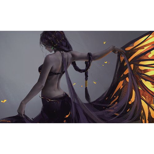 鬼刀海报超大高清墙贴动漫二次元壁纸海琴烟风铃云娜宿舍定制美女动漫