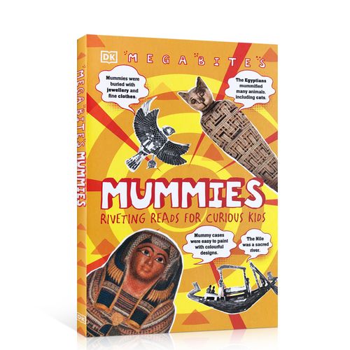 英文原版 mega bites mummies : riveting reads for curious kids