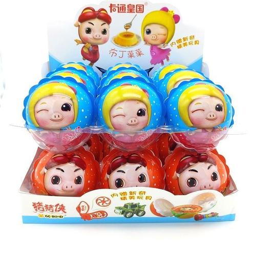 卡通皇国猪猪侠魔力球布丁菓菓菲菲玩具蛋奇趣出奇蛋包邮