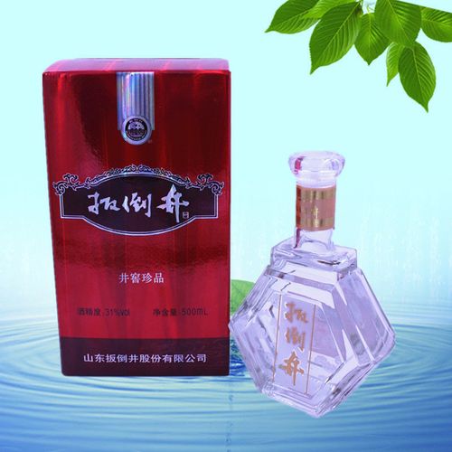 正品包邮扳倒井井窖珍品31度低度白酒500ml 扳倒井香 山东特产