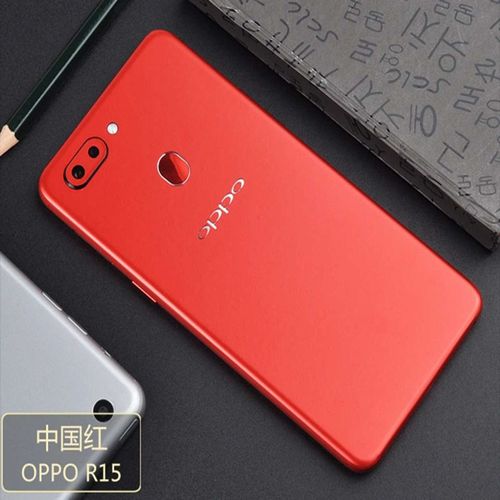 轩创 oppor15手机贴纸彩膜全包边背膜r15梦境版保护膜后膜冰膜改色膜
