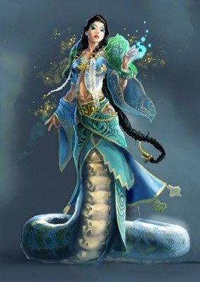 盘古女娲夸父精卫海报装饰画牛皮纸相框相片纸有框画