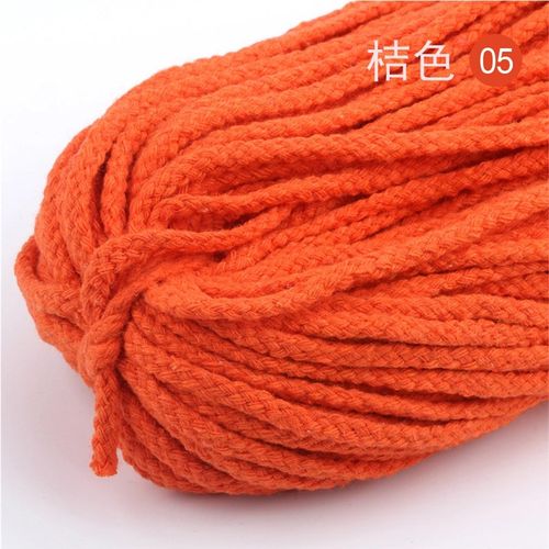 饰m彩色八股空心棉绳编织绳口工diy带l子绳装m抽绳束手绳帽绳