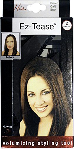 mia ez-tease hair volumizing inserts hair styling tool | bro