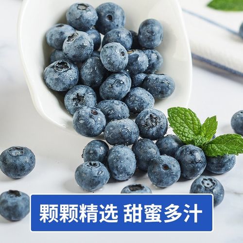 素界 云南怡颗莓蓝莓王当季限量版脆甜蓝莓driscolls新鲜孕妇水果 4盒