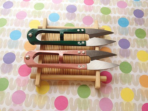 鹰牌弹簧纱剪碳钢品质u型剪刀 手工diy制作工具一个价