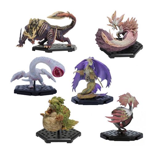 现货capcom正版 cfb怪物猎人盒蛋19 怪物plus 崛起 电龙 泡狐龙