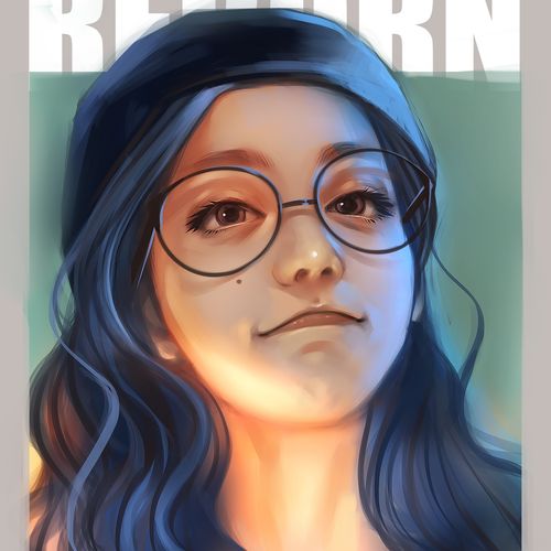 转手绘油画定制厚涂头像真人照片代插画肖像人物板绘