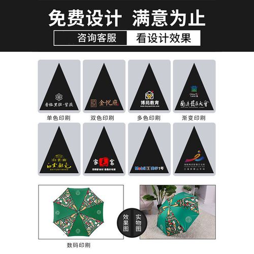 雨伞定制可印logo广告伞男黑色大号长柄酒店定做批发图案印字