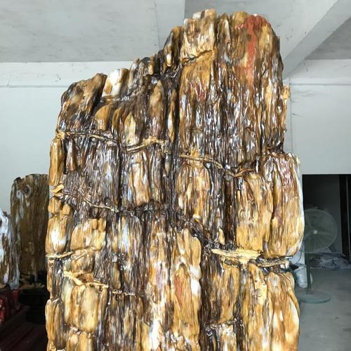 缅甸树化玉木化石硅化木原石纯天然客厅大摆件矿石奇石收藏533