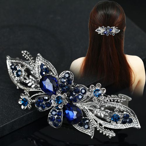 发夹女后脑勺高档马尾夹夹子发饰金属弹簧夹发卡妈妈碎发神器卡子