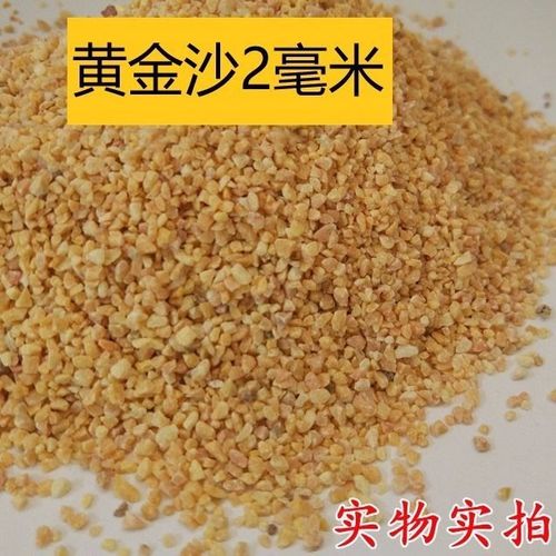 黄金沙三湖南美缸鼠鱼底砂鱼缸造景底沙河沙黄色细沙化妆沙水草砂