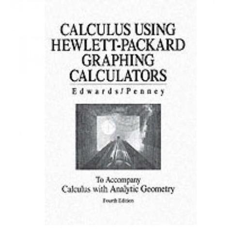 预订 using hewlett-packard graphing calcu. [9780134583242]