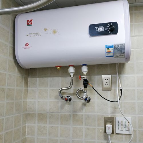 电热水器50l60l80l即v热式双胆电热水器扁桶100l储水式热水器
