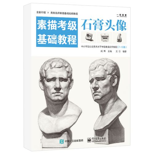 素描考级基础教程石膏头像素描考级基础教程.石膏头像
