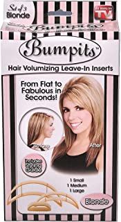 bumpits 21430 hair volumizing leave-in inserts, blonde把21
