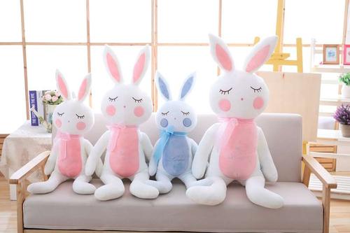 卡通雪白兔长耳兔毛绒玩具公仔兔兔情侣兔抱枕靠垫枕头玩偶布娃娃