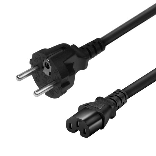 德标欧标转c15schuko转c15凹槽品字尾电源线vde认证cee7纯铜1.5平