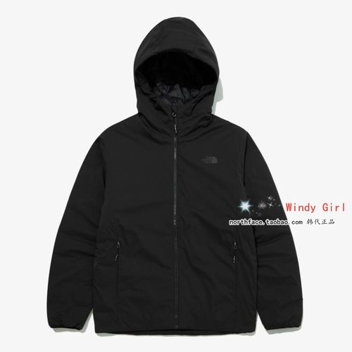 the north face北面韩国代购21秋ni3nm51户外男夹棉保暖连帽外套