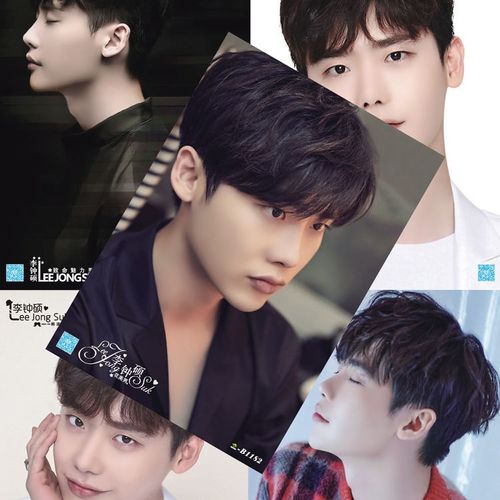 李钟硕海报高清铜版纸一套八张明星写真周边墙贴壁纸贴墙挂画照片