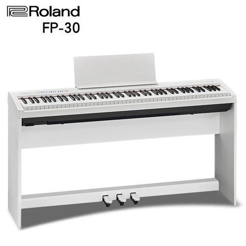 罗兰电钢琴roland fp30 fp-30成人专业家用88键重锤数码电子电钢