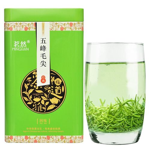茗然茶叶新茶五峰毛尖春茶毛尖茶叶明前嫩芽头湖北名茶 高山云雾绿茶