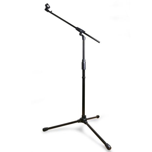立式话筒架可升降折叠落地式麦克风架子sm101可收缩麦架