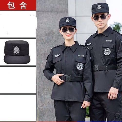 保安作训套装 2021新款精品保安工作服套装男保安制服