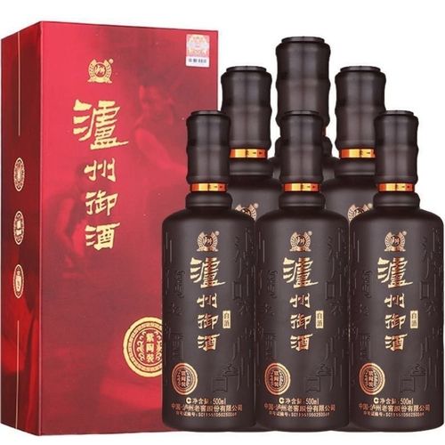 泸州老窖泸州御酒紫陶装52度浓香型白酒500ml*6瓶整箱装