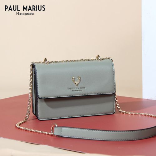 【一鹿有你情人节礼物】paul marius奢侈品牌包包女包2022新款单肩包