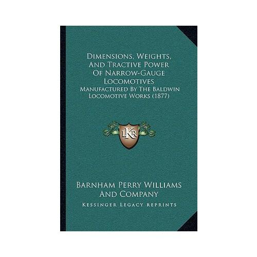 【预订】dimensions, weights, and tractive power