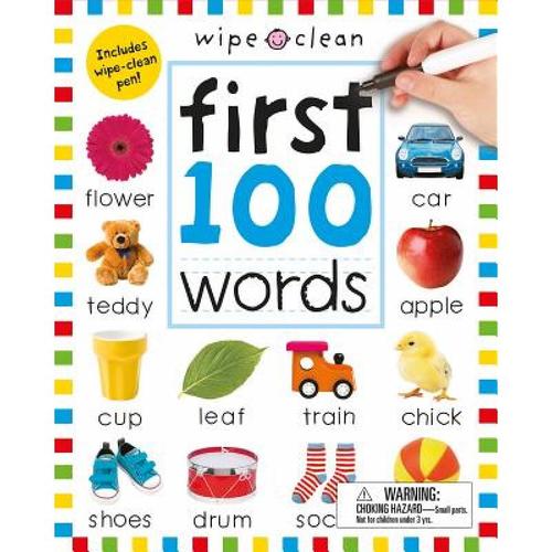 预订 wipe clean: first 100 words (enclose. [9780312520137]