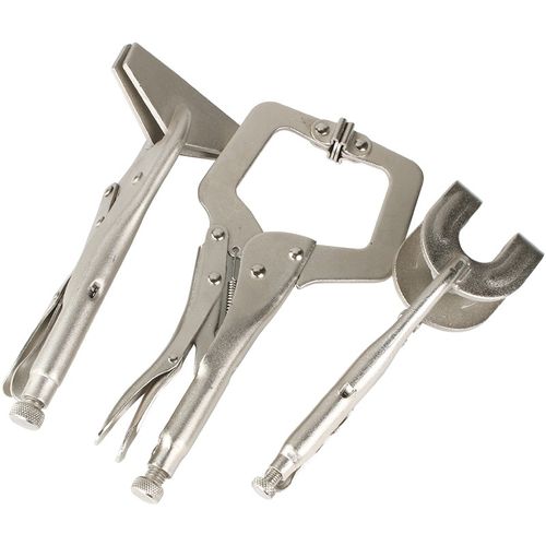 大力钳c型多功能万用q工业级加力钳固定压力钳子平口手动快速夹钳