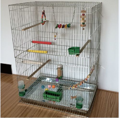 加高复式鹦鹉繁殖笼 大号鸟笼 牡丹 玄凤虎皮鹦鹉鸟笼