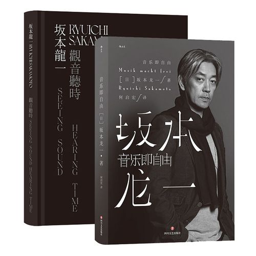 后浪** 音乐即自由 坂本龙一观音听时2册套装 坂本龙一传记 当代