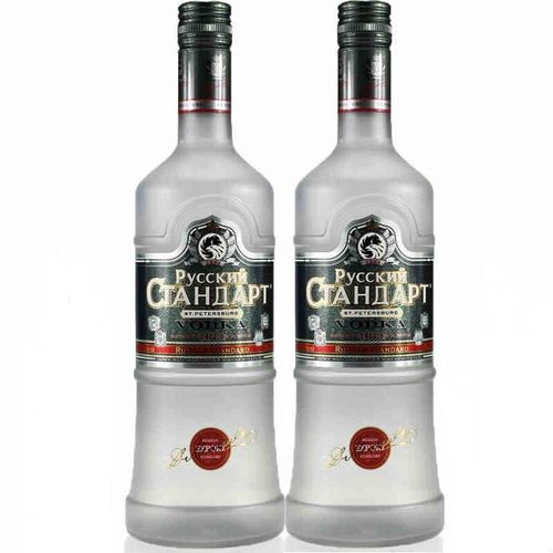 斯丹达伏特加 俄罗斯 本色伏特加(russian standard)进口洋酒 双瓶