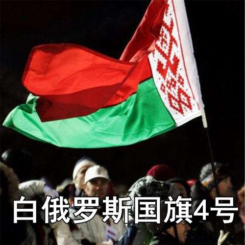 包邮 白俄罗斯国旗 4号旗 90*150cm 3*5ft 世界各国外贸涤纶旗帜