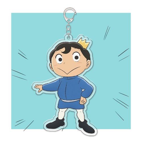 60【新品】国王排名钥匙扣波吉周边卡克挂件挂饰二次元可爱玩偶生日
