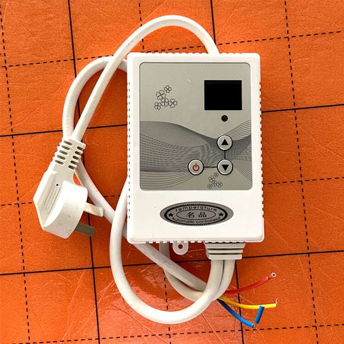 正品电热板温控器电热膜静音定时双控调节器开关加热片单控电暖炕