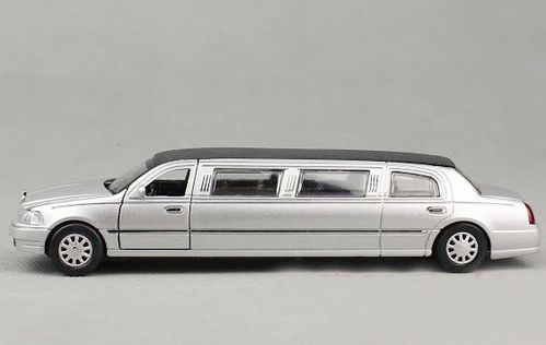促销 加长版轿车 林肯商务车  合金汽车模型