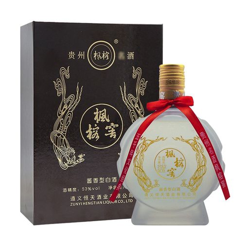 枫榕 贵州枫榕窖酒53度 酱香型白酒 玻璃瓶 年份酒陈年老酒  500mlx1