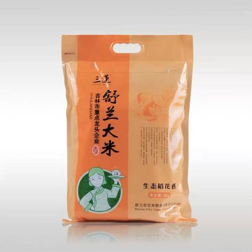 三莲东北吉林舒兰大米稻花香10斤农家自产生态新米大米现磨粳米