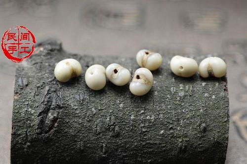 金佛草菩提子白色 金佛草菩提108佛珠 菩提子108 小佛眼菩提 佛眼