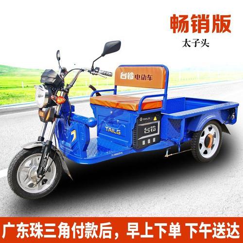 台铃电动车电动三轮车货车农用三轮车车电瓶车成人快递车电动货车