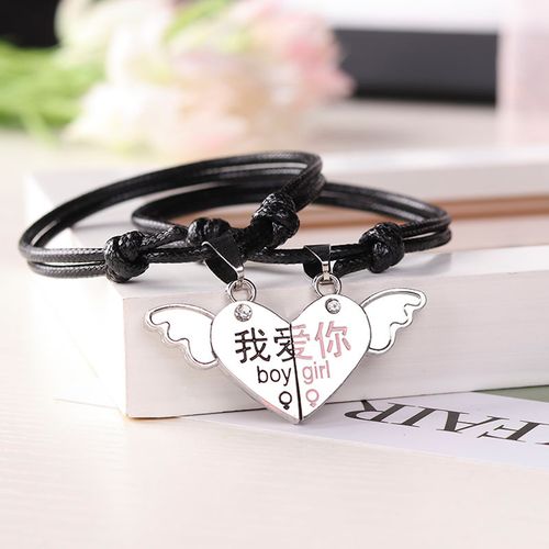 姐妹女士情侣手环一对手链闺蜜双人2021年新款手链