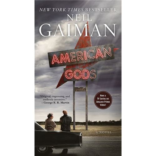 美国众神英文版美剧封面版 英文原版书 american gods tv tie in