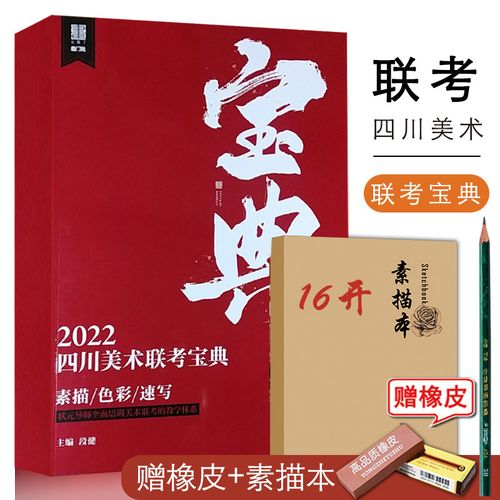 2022四川美术联考宝典敲门砖段健素描头像素描静物色彩静物风景人物