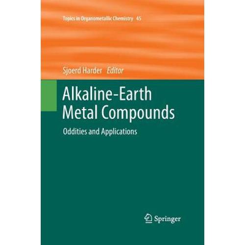 预订 alkaline-earth metal compounds : odd. [9783642427831]